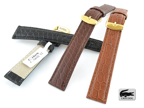 Echt alligator uhrenarmband - echt,