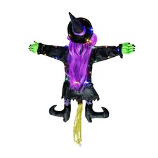 Halloween Hexe Stürzende Hexe Baum Garten Hängende Dekoration