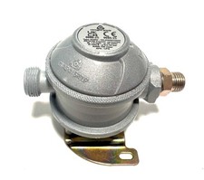 Cavagna Druckregler Typ 424RV 30mbar 1,5kg/h f. Caravan, Wohnwagen, Süßwasser B.