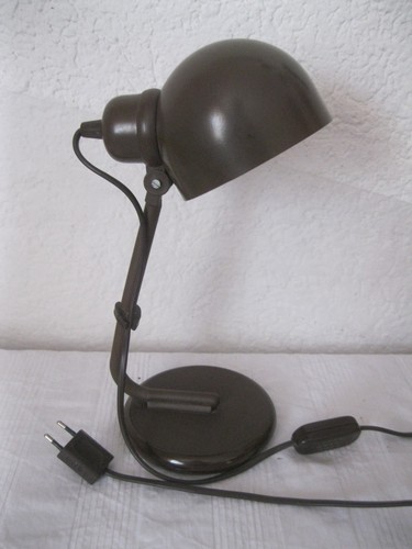 Alte tischlampe dunkelbraun - tischlampe,