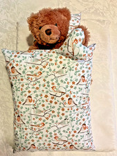 3 tlg. Puppenbettwäsche