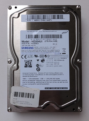 Samsung spinpoint hd204ui 2tb - samsung,