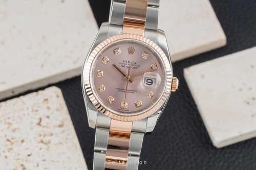 Rolex datejust stahl gold - 36, /