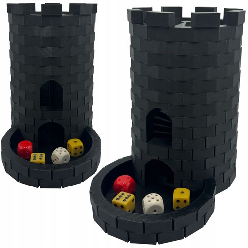 Würfelturm burg dice tower - dice,