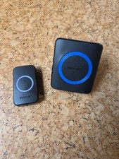 TeckNet Türklingel Wasserdicht - 8,6x5,7x7,4cm, Schwarz (841577)