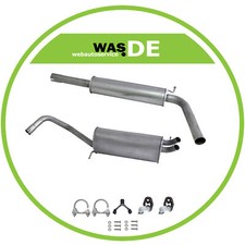Auspuffanlage Auspuff ab Kat