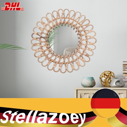 Rattanspiegel handgemachte - rattanspiegel,