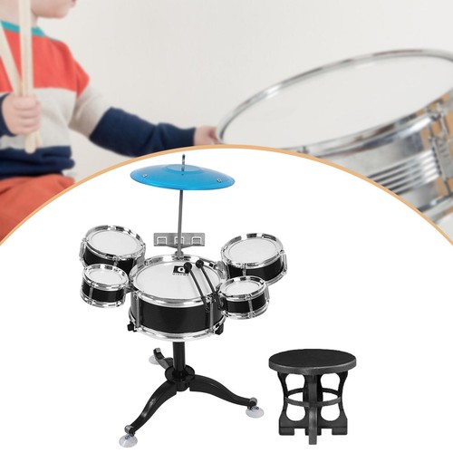 Kids drum set playing rhythm - kids,