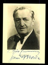 Hans Moser Autogrammkarte