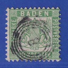 Baden 1862 Wappen 18 Kr