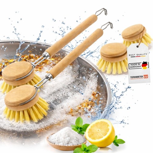 Spülbürste holz 4er set - holz,