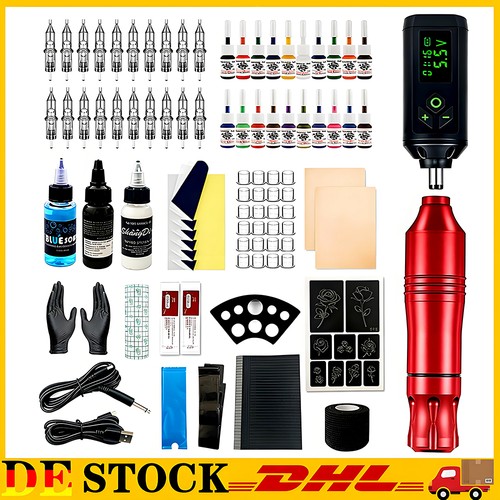 Tattoo maschine set kabellos - tattoo,