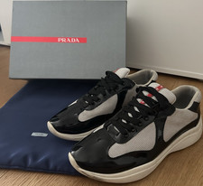 Prada herren sneaker schwarz - prada,
