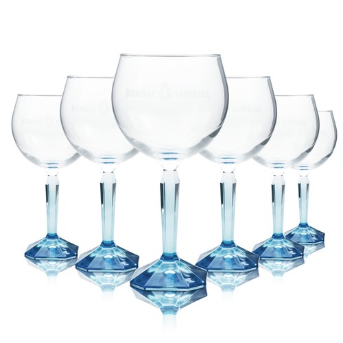 Bombay sapphire gin - 6x,