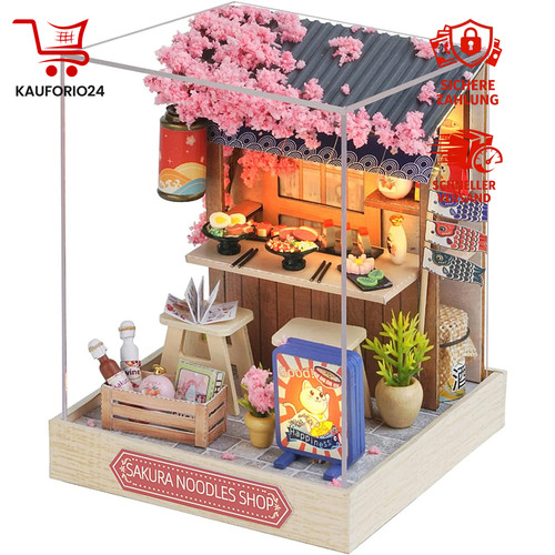 Miniaturhaus puppenhaus kit - puppenhaus,