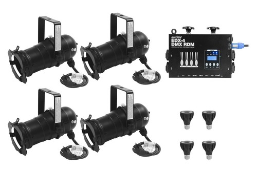 Eurolite set par spot sw - 4x,
