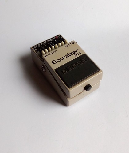 Boss graphic equalizer - ge-7,