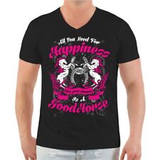 T-Shirt Pferde Motiv GOOD