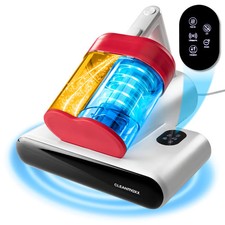 CLEANmaxx Milbensauger mit UV Licht & Ultraschall Zyklon Matratzen Staubsauger