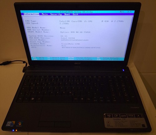 Acer travelmate 5740 display - acer,