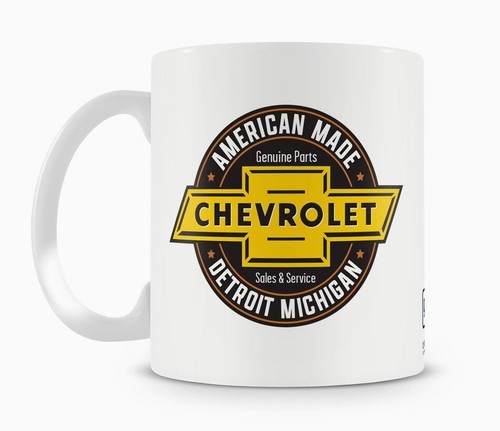 Keramik tasse chevrolet - keramik,
