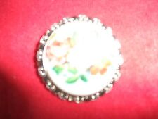 Halstuchhalter, Tuchhalter, Schalhalter, Trachtenmotiv, BlumeSchalclip, Tuchclip