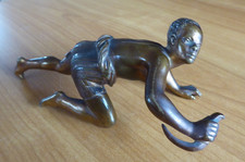 Wiener Bronze - Franz Xaver Bergmann - Afrikanischer Krieger