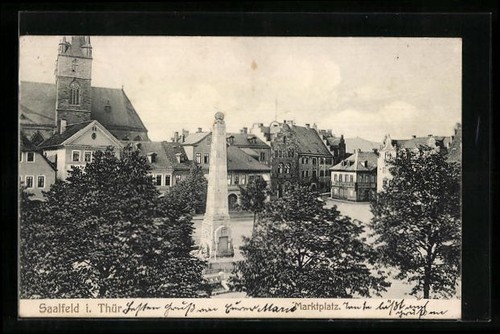 Saalfeld thür blick auf - saalfeld, i.