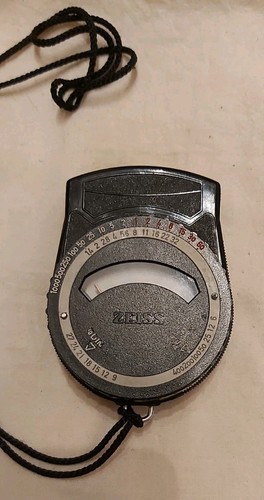 Zeiss cine belichtungsmesser - zeiss,