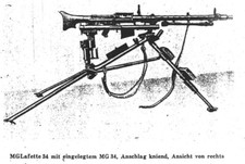 Vorschrift D.124/2 "Maschinengewehr 34 / Teil 2: MG-Lafette 34 von 1943