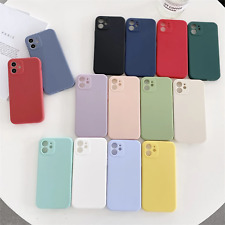 Handy Hülle für iPhone 13 12 11 Pro Max Mini SE Kamera Schutz Silikon Case Cover