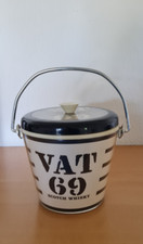 Vat 69 Whisky Vintage Eisbehälter Eis Kübel 70er Jahre