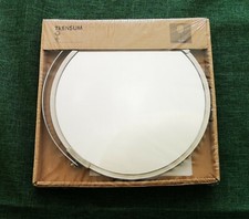 IKEA TRENSUM Spiegel aus Edelstahl, (17cm) Badezimmerspiegel Badspiegel