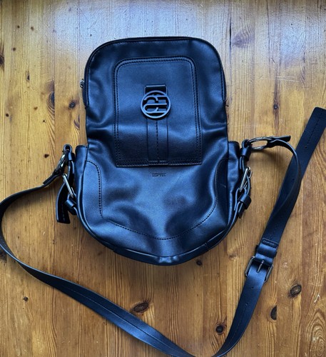 Esprit black faux leather - faux,