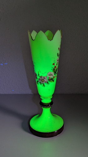 Große uranglas vase - uranglas, 30