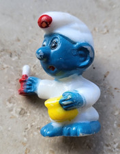 Ü Ei Schlümpfe "Erkennst Du Deinen Schlumpf" 1983 Schlafmütze Original