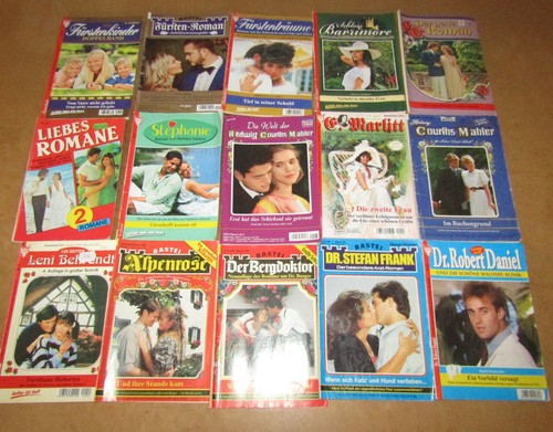 Romanhefte viele serien - romanhefte,,