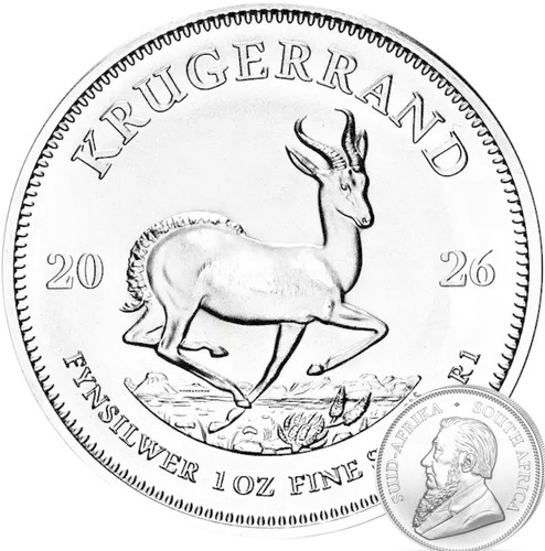 Krügerrand silber 999 - 1, oz