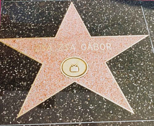 Walk fame stern zsa - of,