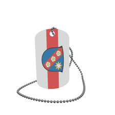 Dog Tag Flagge Fahne