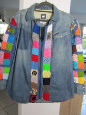 Jeanshemd wird zur jacke mit - ,