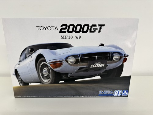 Aoshima 1969 toyota 2000gt - toyota,