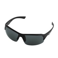 Stylische Matrix Style Sonnenbrille Sportbrille cool, schwarz matt, randlos 5431