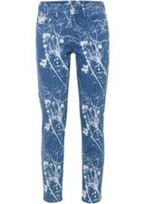 Neu Skinny-Jeans aus Bio-Baumwolle Gr. 40 Blue Stone Damenjeans Batik-Pants