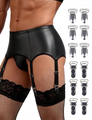 Sissy strapsgürtel leder - strapsgürtel, pu
