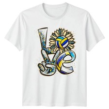 Liebe Damen T-Shirt Volleyball