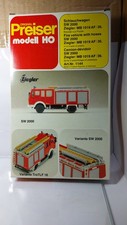 ?‍? Preiser 1144 Feuerwehr Schlauchwagen 1/87 (25/61)