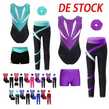 4er Set Mädchen Gymnastikbody