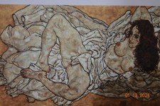 Egon Schiele Lithographie