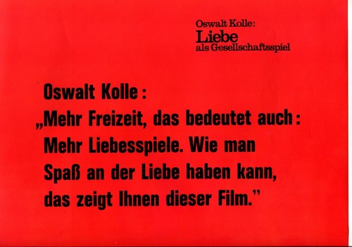 Oswalt kolle liebe als - kolle:,
